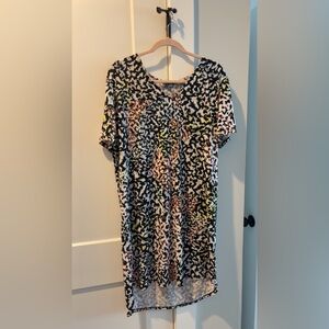 Christian Siriano Tribal/Animal Print Dress